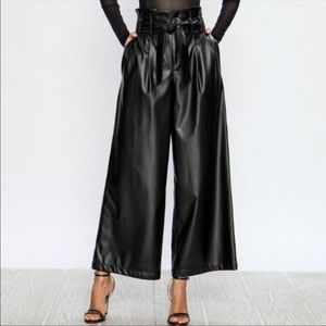 Jealous Tomato Black Wide Leg Pants